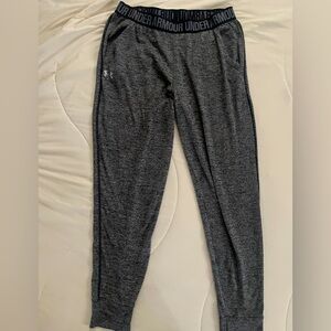 Under armour size small gray joggers.